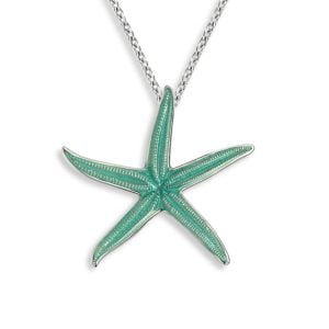 Stunning Sterling Silver Starfish Pendant: A Unique Addition to Your Jewelry Collection