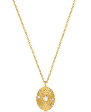 Stunning Gold-Plated Sterling Silver Pendant: A Touch of Elegance