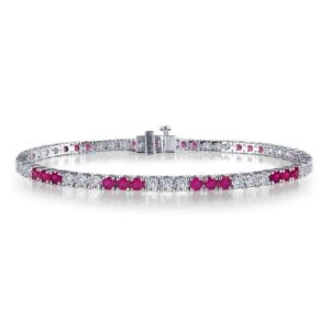 Dazzling Sterling Silver Women's Bracelet: Luxury at Your Wrist