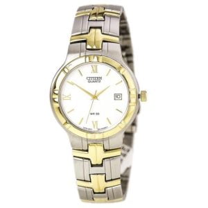 Elegant Two-Tone Quartz Watch: Perfect for Every Occasion