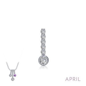Sparkling Color in Lafonn Simulated Diamond Charm