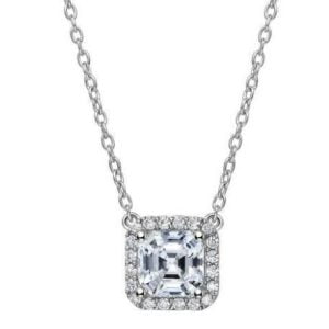 Dazzling Cushion Cut Diamond Necklace: Luxury Redefined