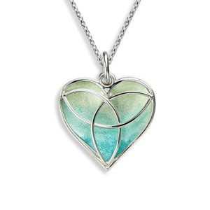 Stunning Sterling Silver Celtic Heart Pendant: A Unique Blend of Tradition and Style