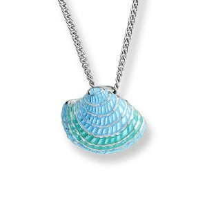 Stunning Sterling Silver Pendant: A Touch of Elegance in Seafoam Hue
