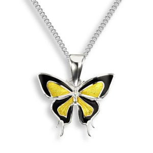 Stunning Sterling Silver Butterfly Pendant: A Touch of Elegance