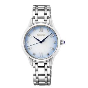 Seiko's 140th Anniversary: Dazzling Diamond Watch with Blue Pearl Dial
