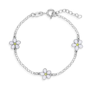 Charming Child's Sterling Silver Bracelet - Perfect Fit for Any Wrist