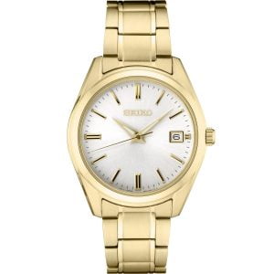 Classic Gold-Tone Seiko Watch: Timeless Elegance in a Bracelet Band