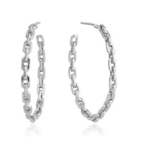 Sparkling Sterling Silver Hoop Earrings: Add Elegance to Every Outfit