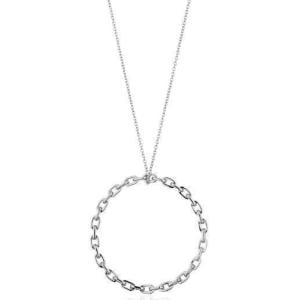 Stunning Sterling Silver Circle Chain: Perfect for Every Occasion