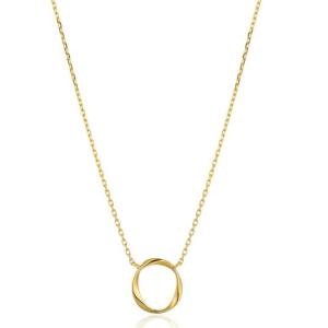 Elegant Gold-Plated Sterling Silver Necklace: Perfect for Any Occasion