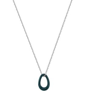 Stunning Sterling Silver Necklace: A Twist of Future-Inspired Elegance