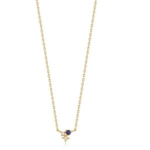 Stunning Gold-Plated Sterling Silver Necklace with Adjustable Length