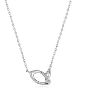 Stunning Sterling Silver Wave Link Necklace - Perfect for Every Occasion