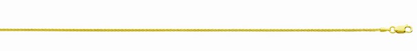 .jpg 14kt yellow gold 1.3mm diamond cut cable chain with claw catch closure 16" long