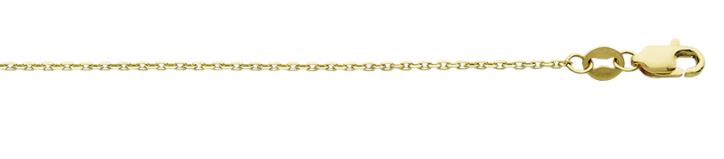 .jpg 10kt yellow gold 1.6mm diamond cut cable chain with claw catch closure 18"