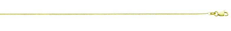 .jpg 10kt yellow gold 0.84mm dimaond cut round wheat chain with claw catch 16"