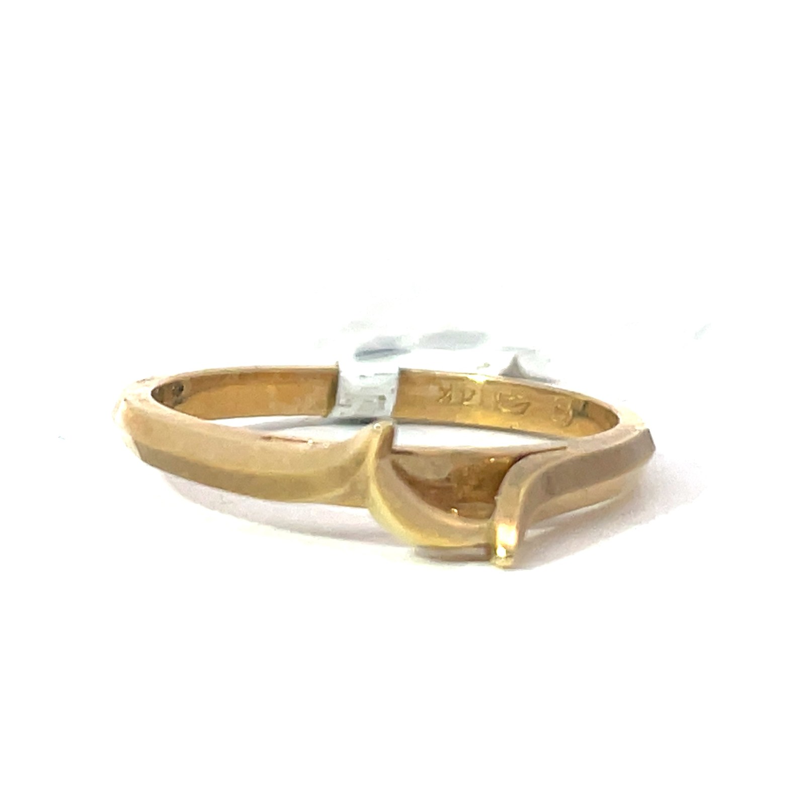 W 14KT YG MATCHING BAND
