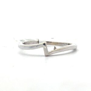 14KT WG LADIES BAND