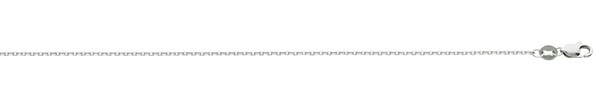 .jpg 10kt white gold 1.3mm diamond cut cable chain with claw catch closure 20"