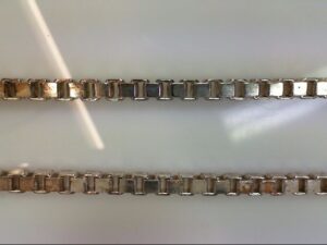 STERLING SILVER 18" BOX CHAIN