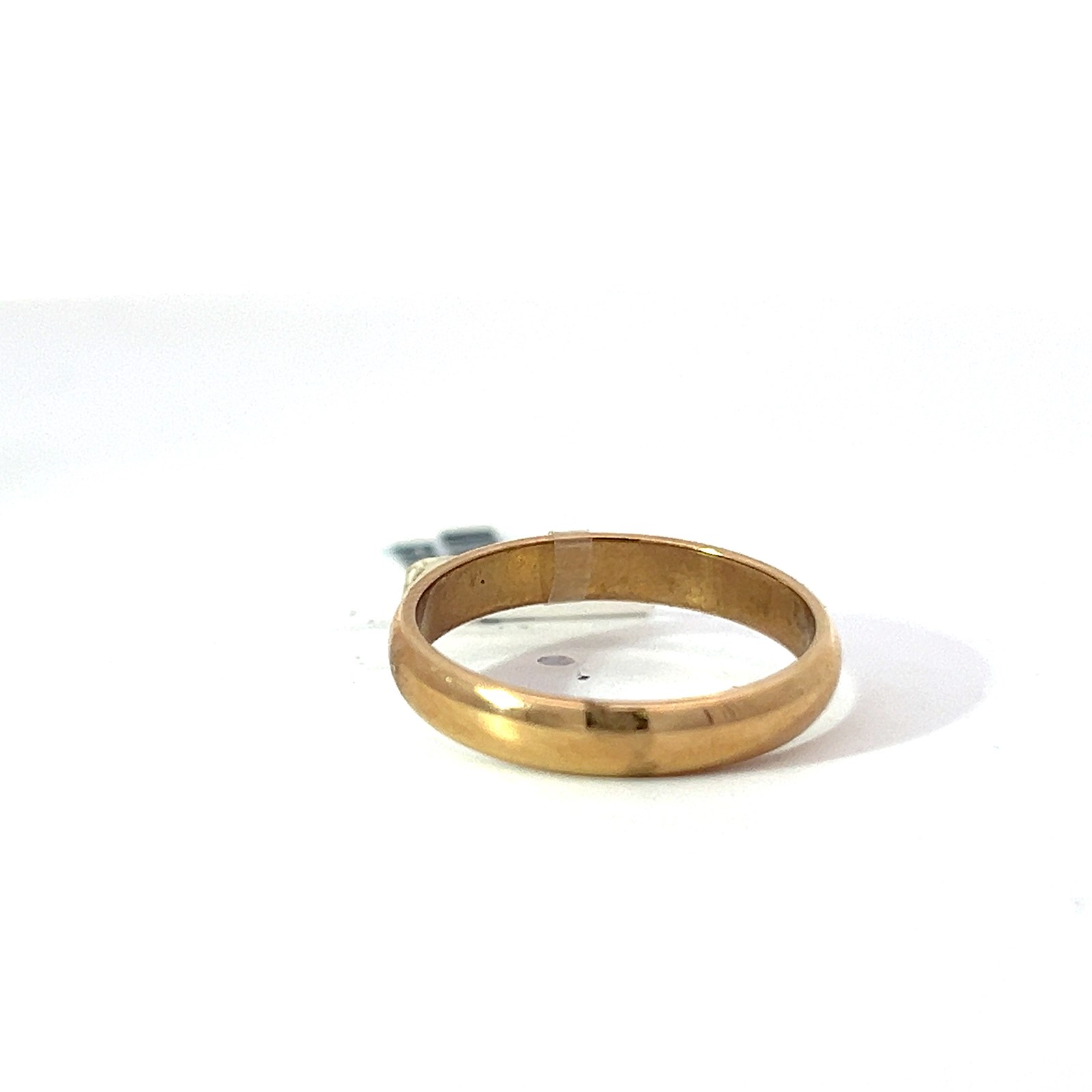 LDL 10KT Y/G 3MM LOW DOME PLAIN BAND SIZE 5