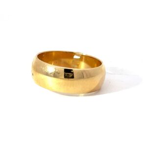 14KT Y/G SIZE 5 6MM BAND