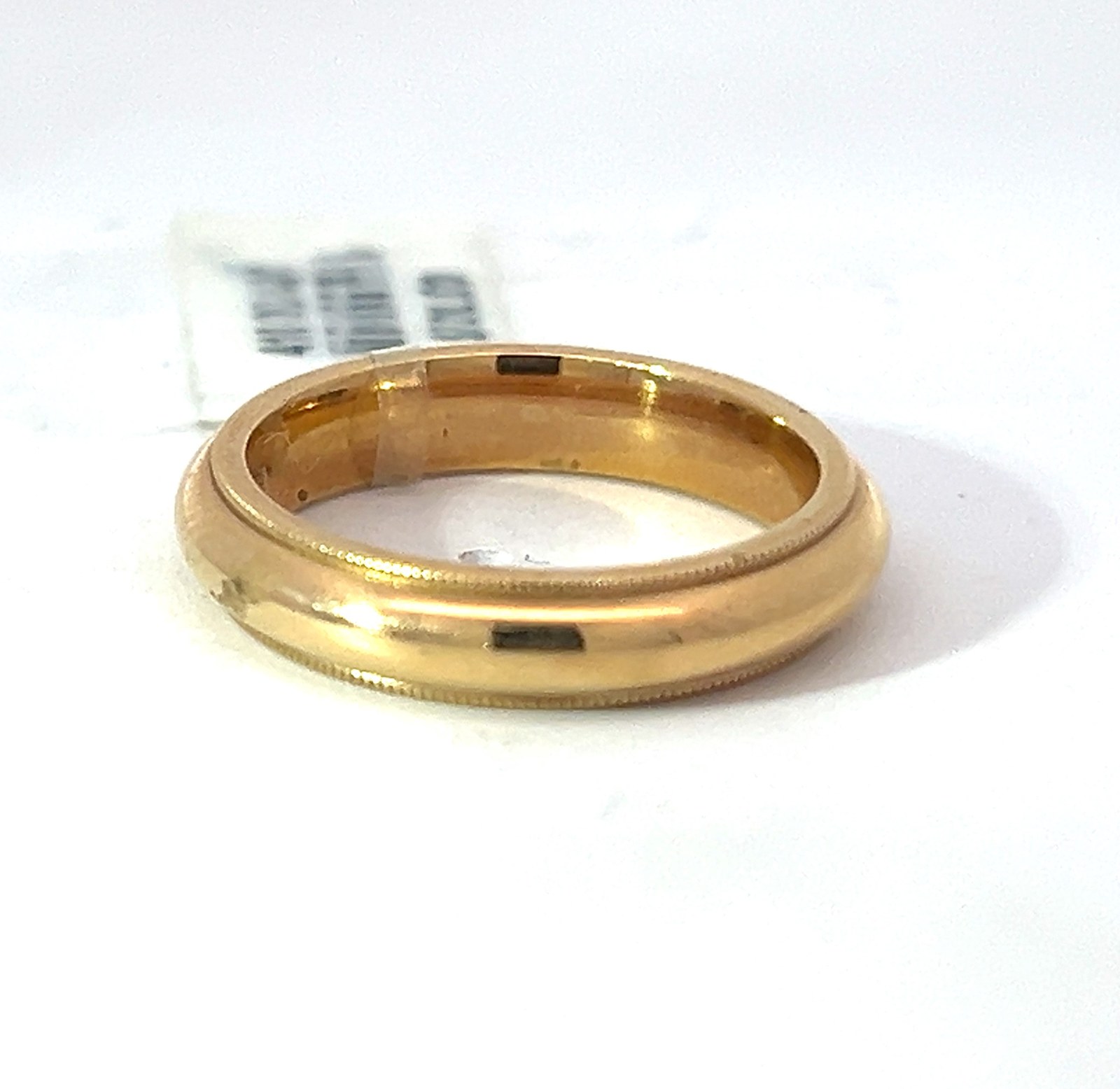 MIR 14KT Y/G SIZE 6 4MM MIGRAIN BAND
