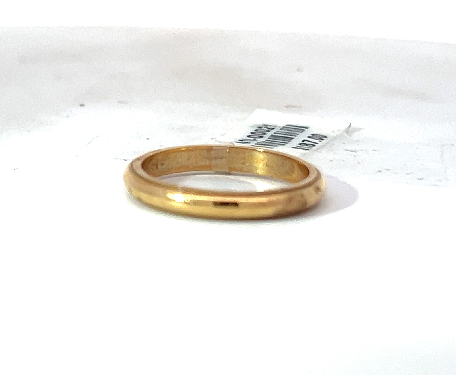 MOL 14KT Y/G/ 2.5MM MILGRAIN EDGE SIZE 4.75