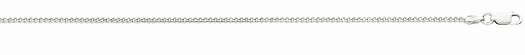 SSR .jpg Sterling Silver rhodium plated 1.9mm miami cuban link chain 24"