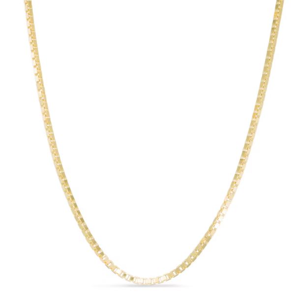 box. .jpg 14kt yellow gold 1.60mm solid box chain 20"