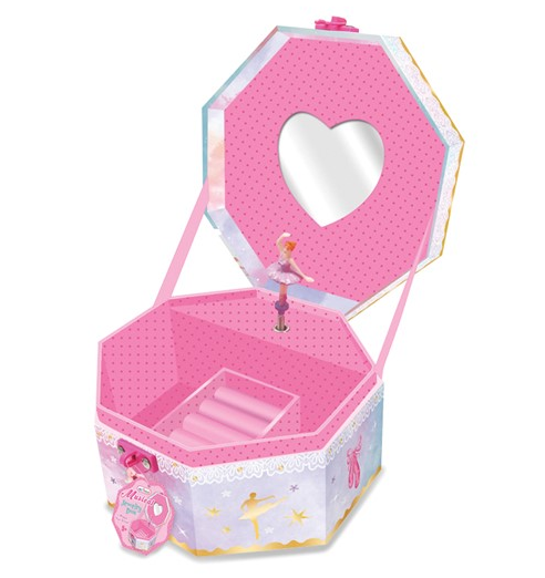 gm Childrens Musical Ballerina Jewelry Box