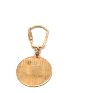 14K GOLD FILLED ROUND KEY RING