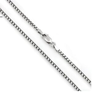 14 KT W/G 1.0MM 16" BOX CHAIN