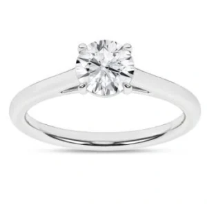 14kt White Gold Lab Grown Diamond Ring - 0.98ct VS