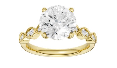 .jpg 14kt yellow gold IGI certified lab grown C tw 2.53cts VS, F trellis enagement ring tw 2.71cts VS, E/F