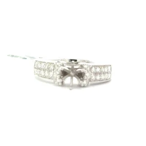 14kt White Gold Diamond Ring - SI
