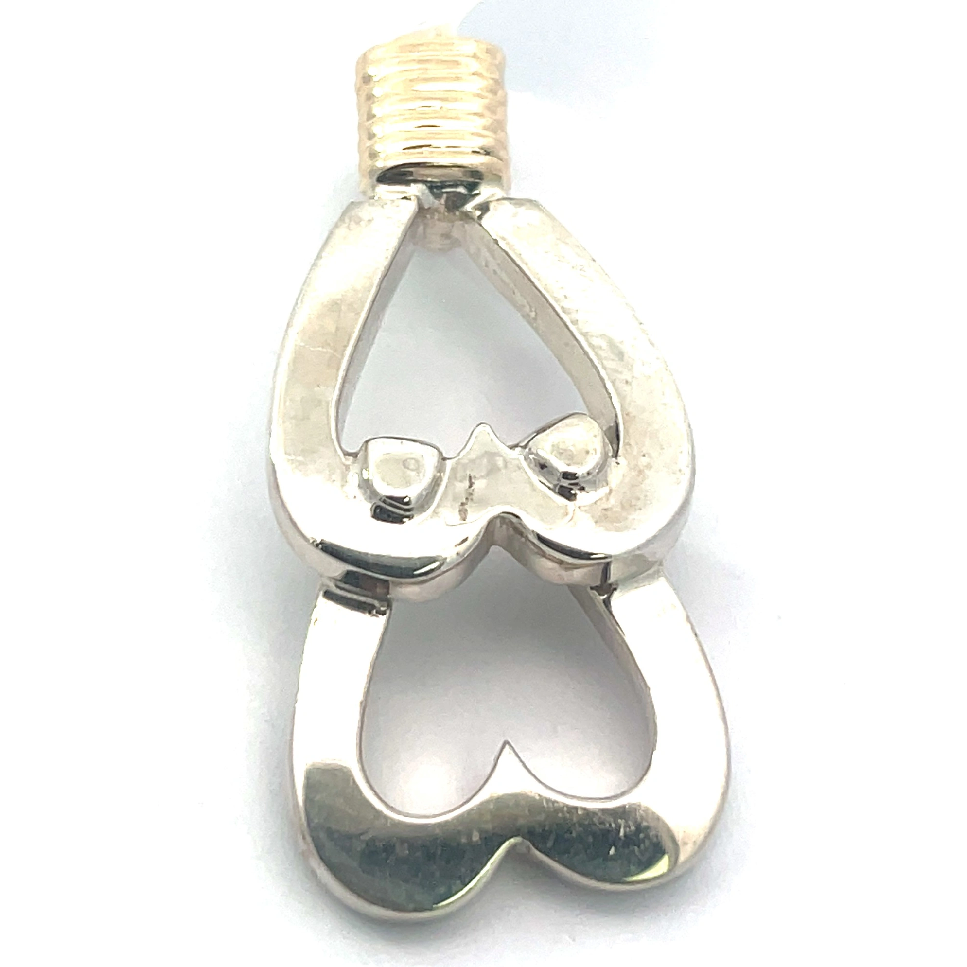 v.webp SS WITH 14 KT YG WRAP WILDWOOD DESTINATION PENDANT