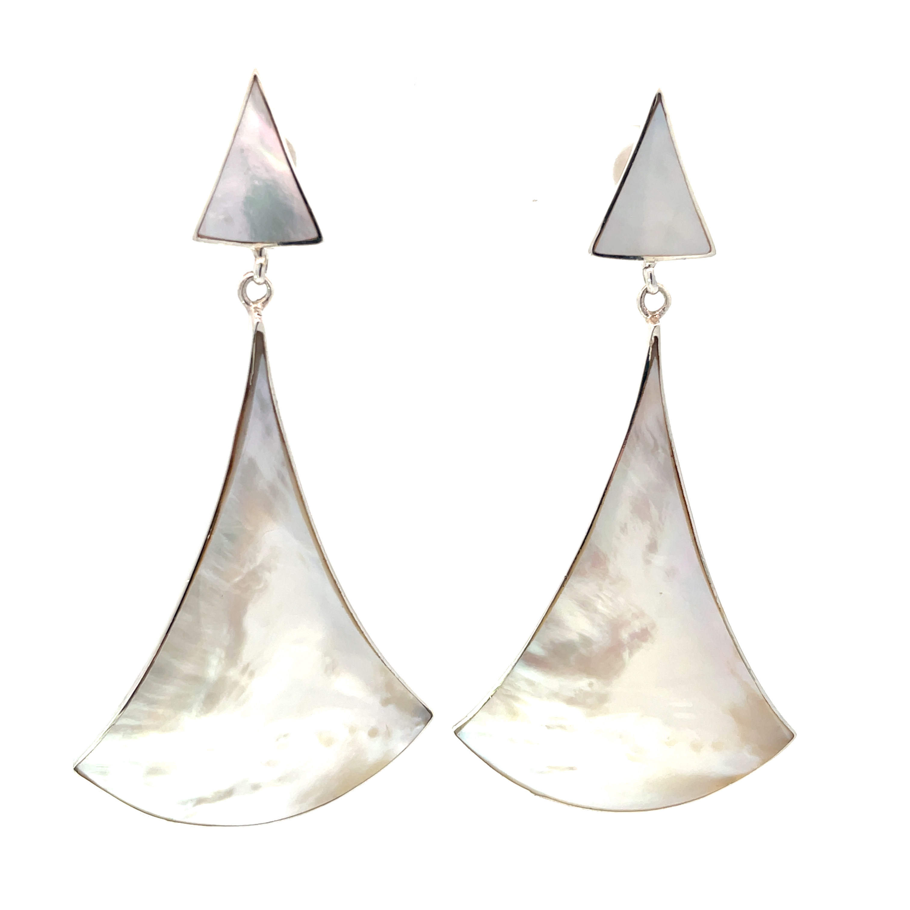 .jpg Sterling Silver mother of pearl dangle moveable earring