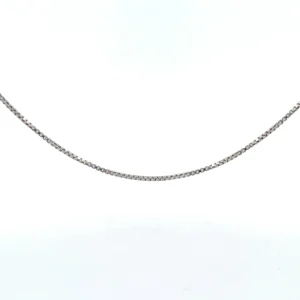 Sterling Silver Box Chain - 16" 1.1mm