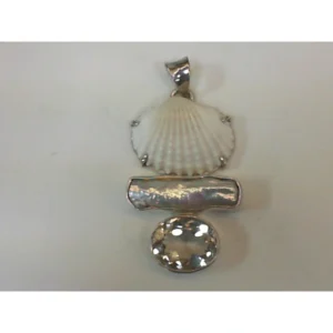 Sterling Silver Topaz Pendant