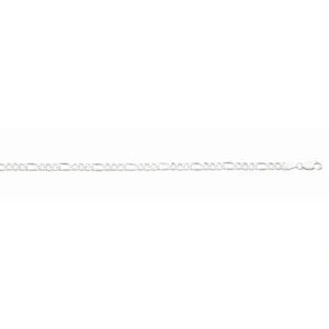 Sterling Silver Figaro Chain - 22" 4.00mm