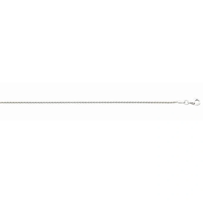 SSR v .webp Sterling Silver Wheat Chain - 24" 1.2mm