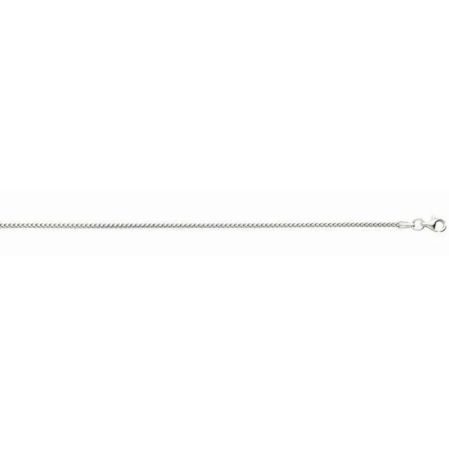 SSR v .webp Sterling Silver Franco Chain 16" 1.50mm - Rhodium Plated