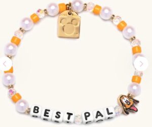Little Words Project Disney Exclusive "Best Pals" beaded stretch bracelet
