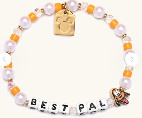 dis bpl plu .jpg Little Words Project Disney Exclusive "Best Pals" beaded stretch bracelet